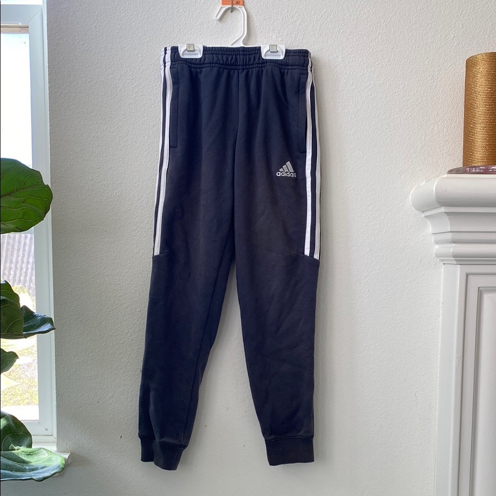 Adidas Kids Black Jogger Pants